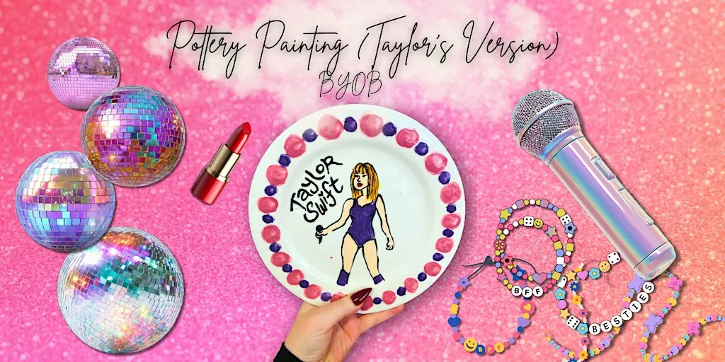 Taylor Swift Themed Pottery Painting at 171-175 Victoria St