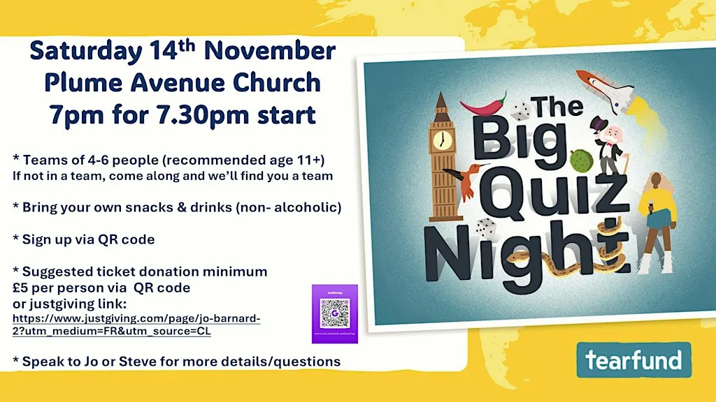 The Tearfund Big Quiz Night