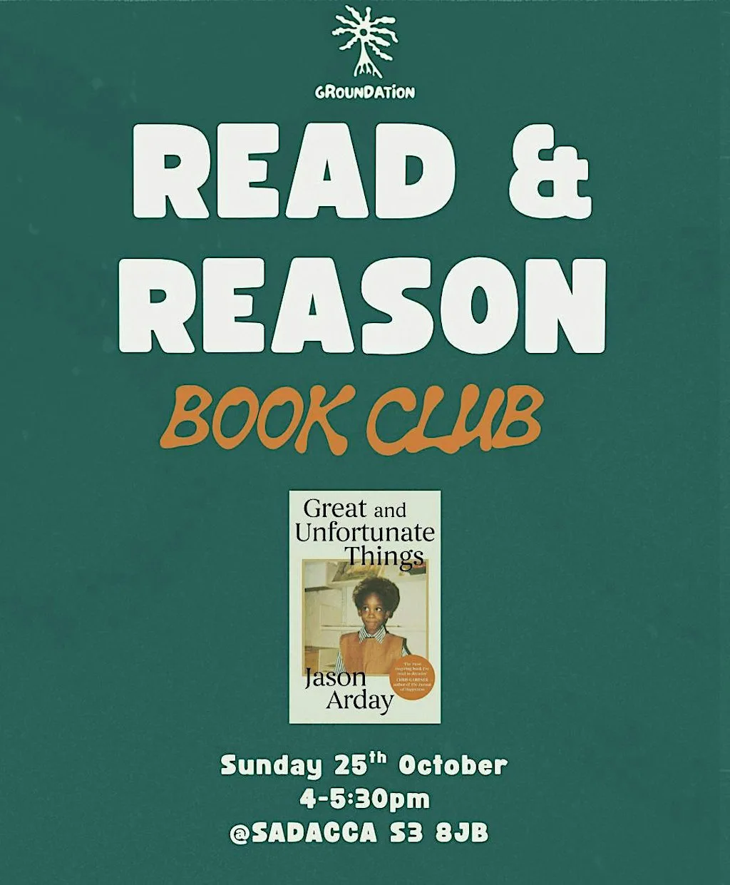 Read & Reason Book Club at SADACCA (Sheffield And District African Caribbean Community Association)