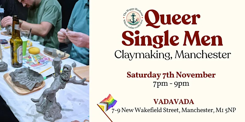 Queer Single Men Claymaking