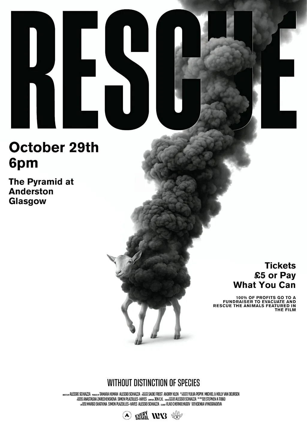 "rescue" - charity film screening by shevchenko.philia