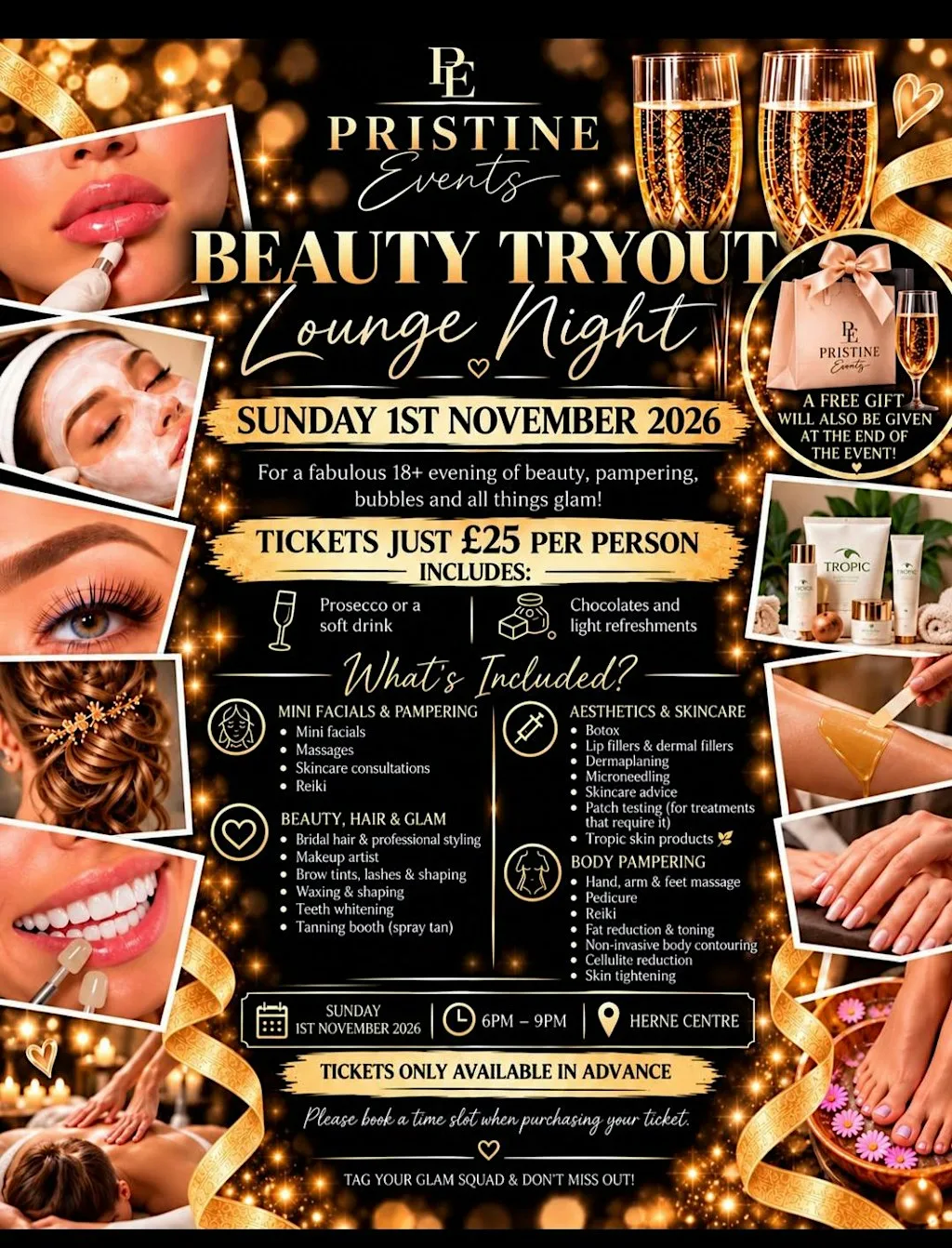 Beauty and try night lounge night