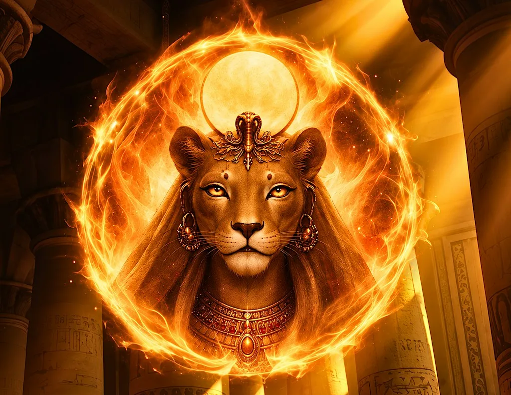 The Fire Of The Lioness: An Inner Journey To Sekhmet's Temple