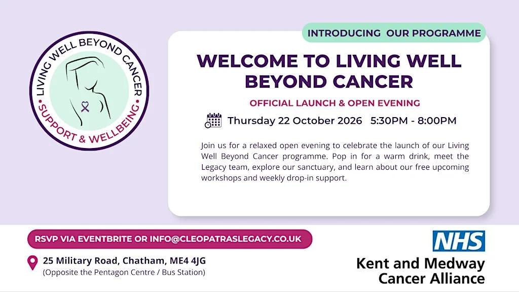 Living Well Beyond Cancer: Official Launch & Open Evening
