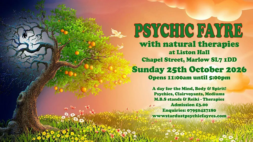 Marlow's Psychic Fayre with Natural Therapies at Liston Hall