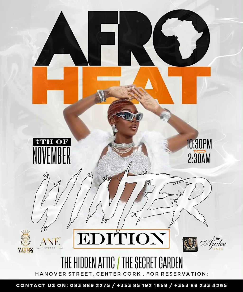 AFRO HEAT: WINTER EDITION at The Secret Garden