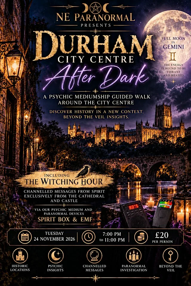NE Paranormal: Durham City Centre After Dark at Durham Bus Station