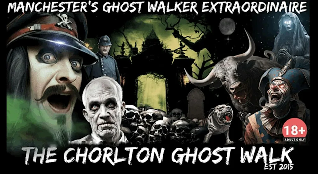FLECKY BENNETT’S THE CHORLTON GHOST WALK at Chorlton Green