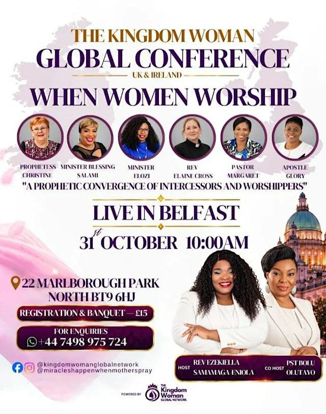 When Women worship at Belfast City