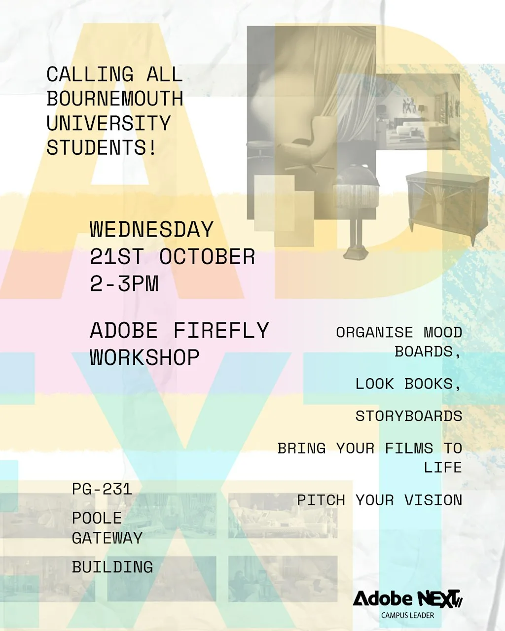 Adobe Firefly Workshop @ Bournemouth University