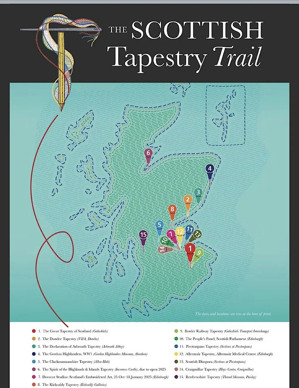 Scottish Tapestry Trail on Tour
