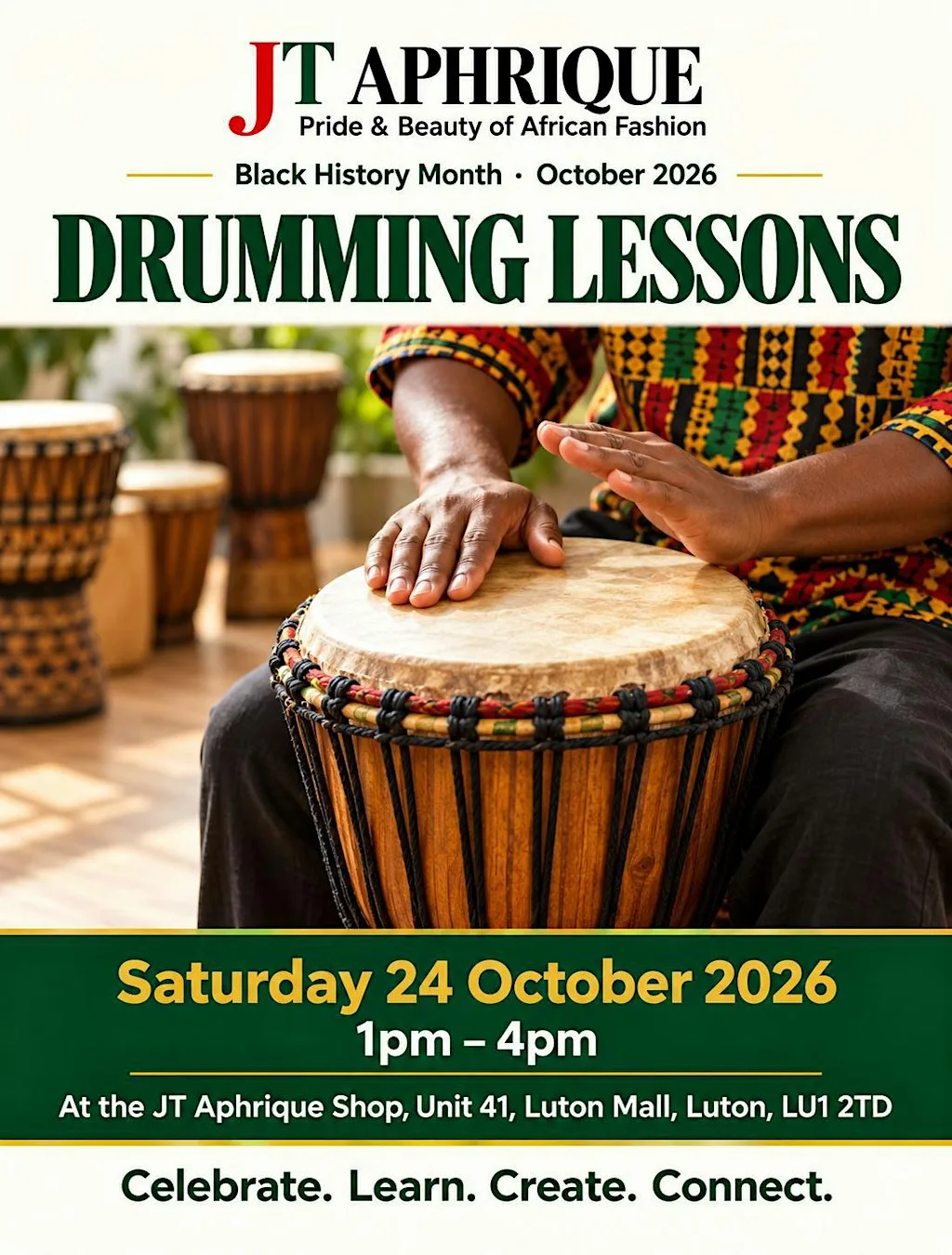Drumming lessons