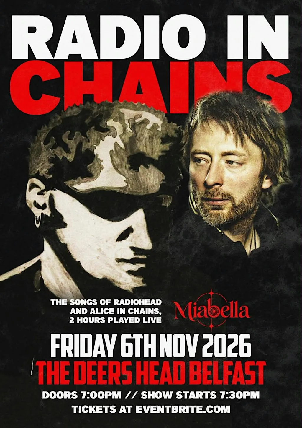 Radio In Chains at The Deers Head Belfast 6/11/26 at The Deers Head Belfast