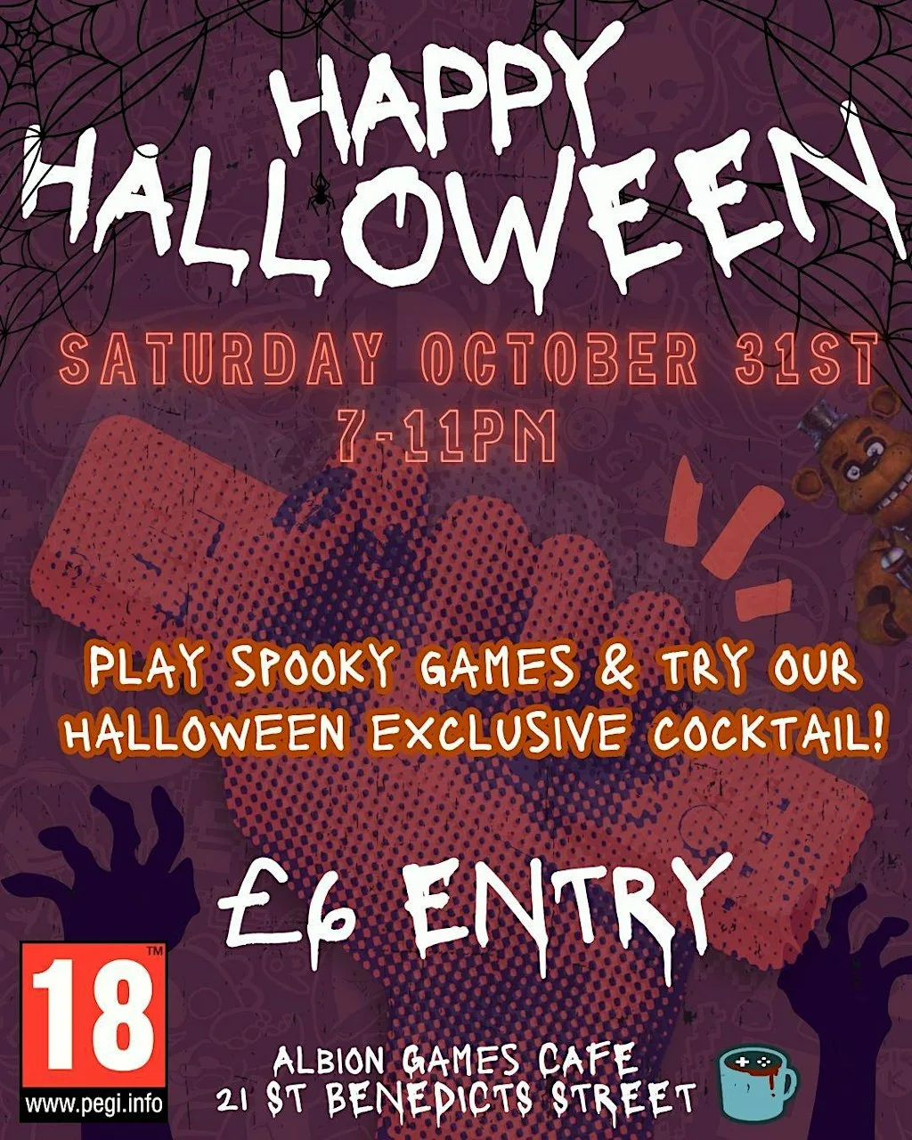 Albion Games' Halloween Horror Night!