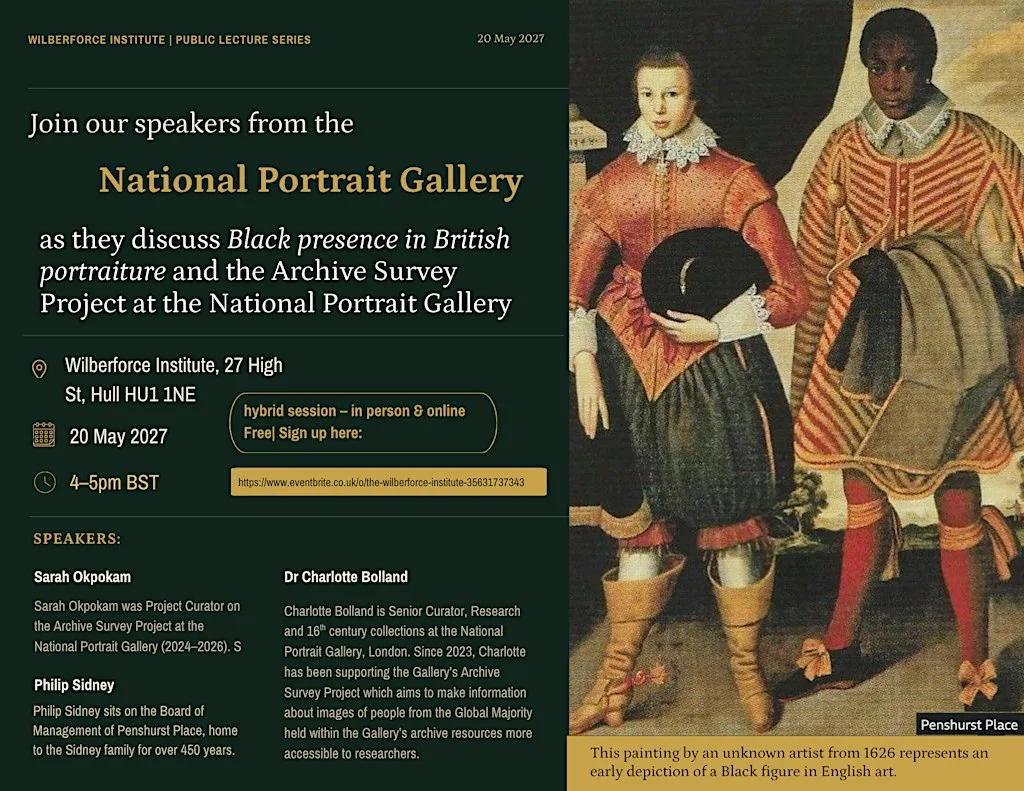 Join our speakers from the National Portrait Gallery