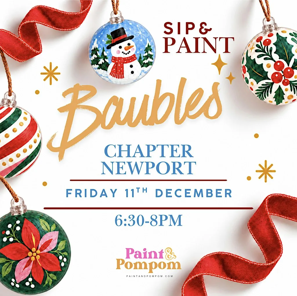 Bauble Painting at Chapter, Newport | 11th December at Chapter - Newport
