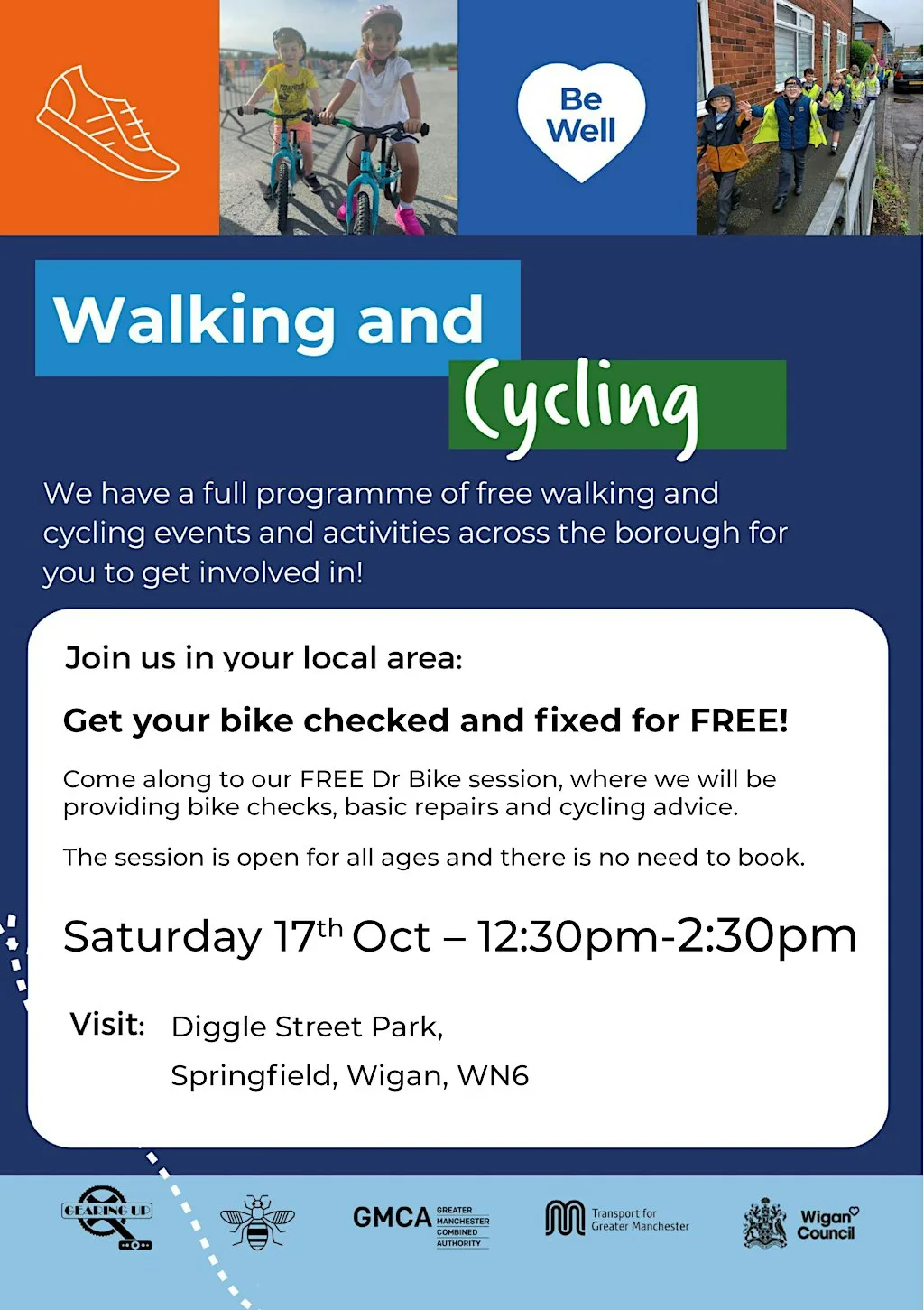 Dr Bike - Free Bike Checks & Repairs at Diggle Street Park