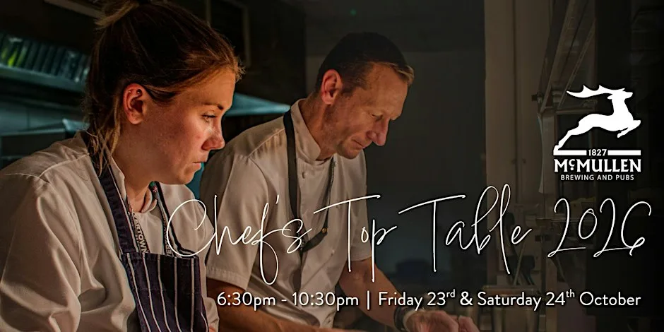 Chef's Top Table Dining Experience at McMullen & Sons Ltd