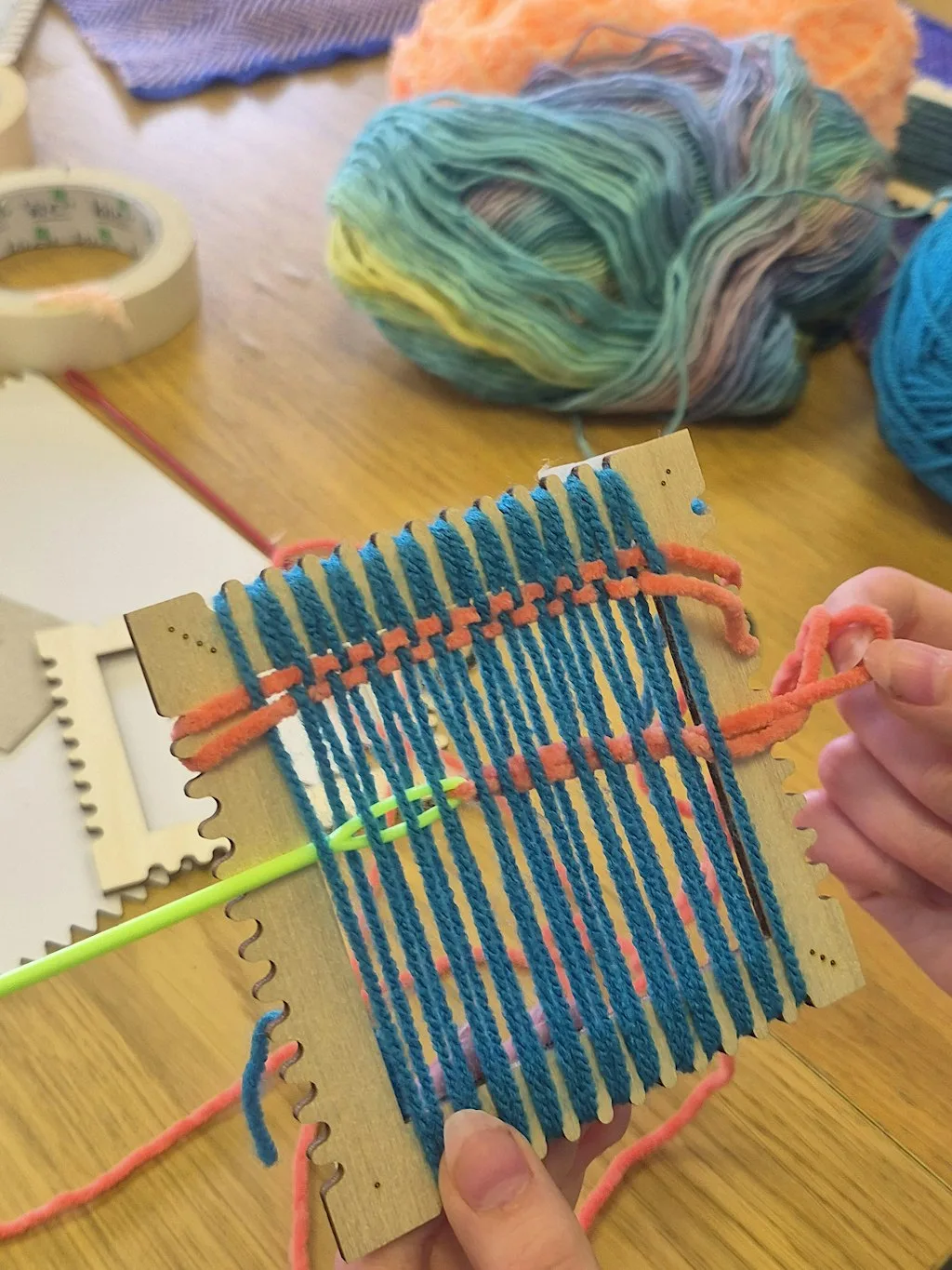 Weaving for Kids at Soft Stories Studio