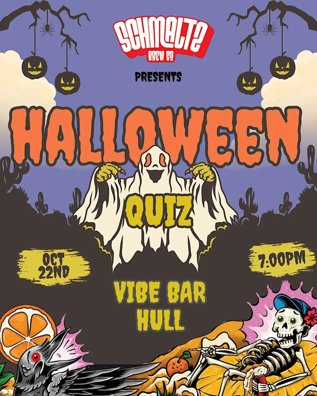 Schmaltz Presents: Halloween Quiz at VIBE Bar & Cocktail Lounge