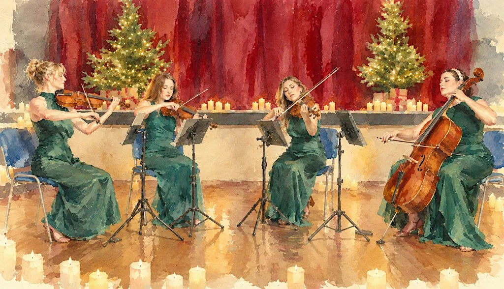 A Night at the Movies: Festive Soundtracks Performed by a String Quartet