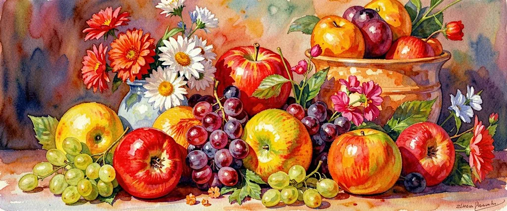 How to Paint with Watercolours: Still Life at Park View