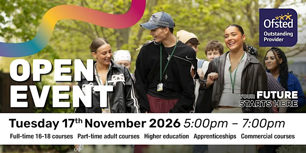 Stockton Riverside College Open Event - November 2026 at Stockton Riverside College