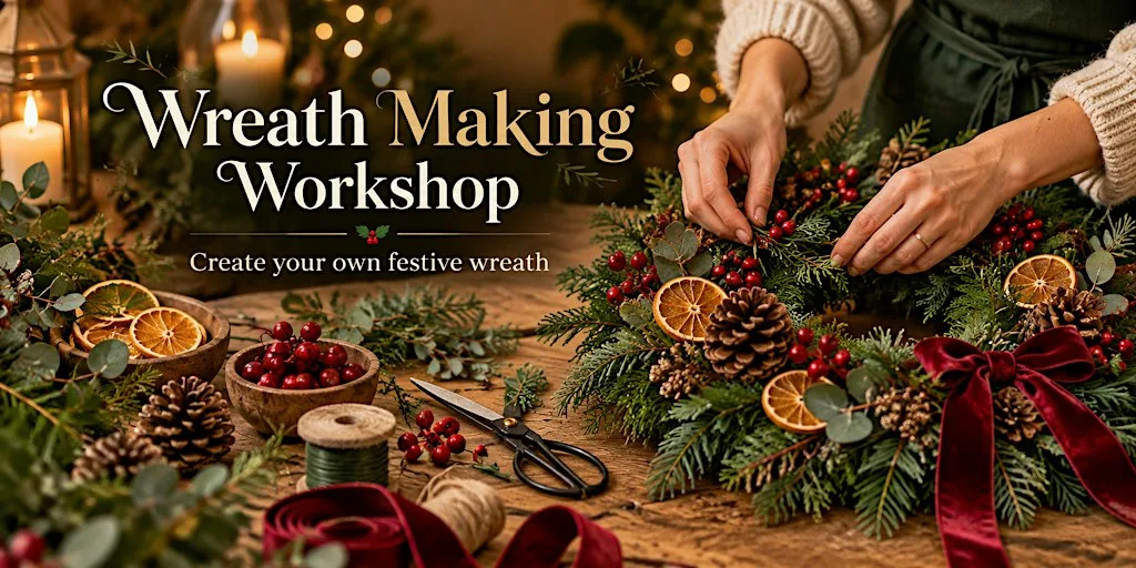 Wreath Making at Glasgow City Mission