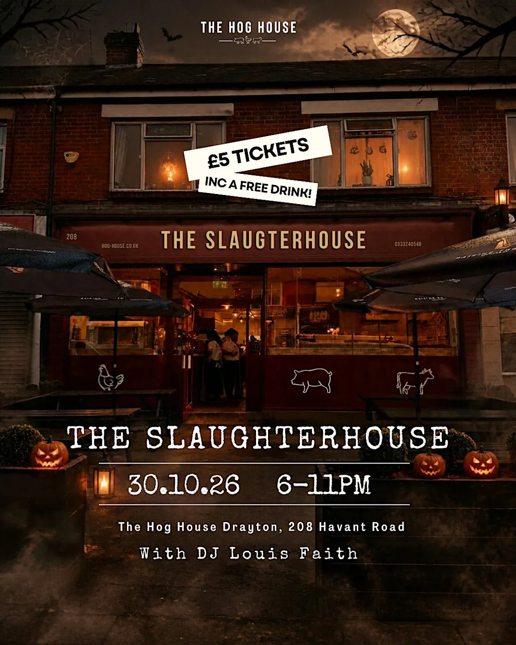 The Slaughterhouse | Halloween at The Hog House Drayton
