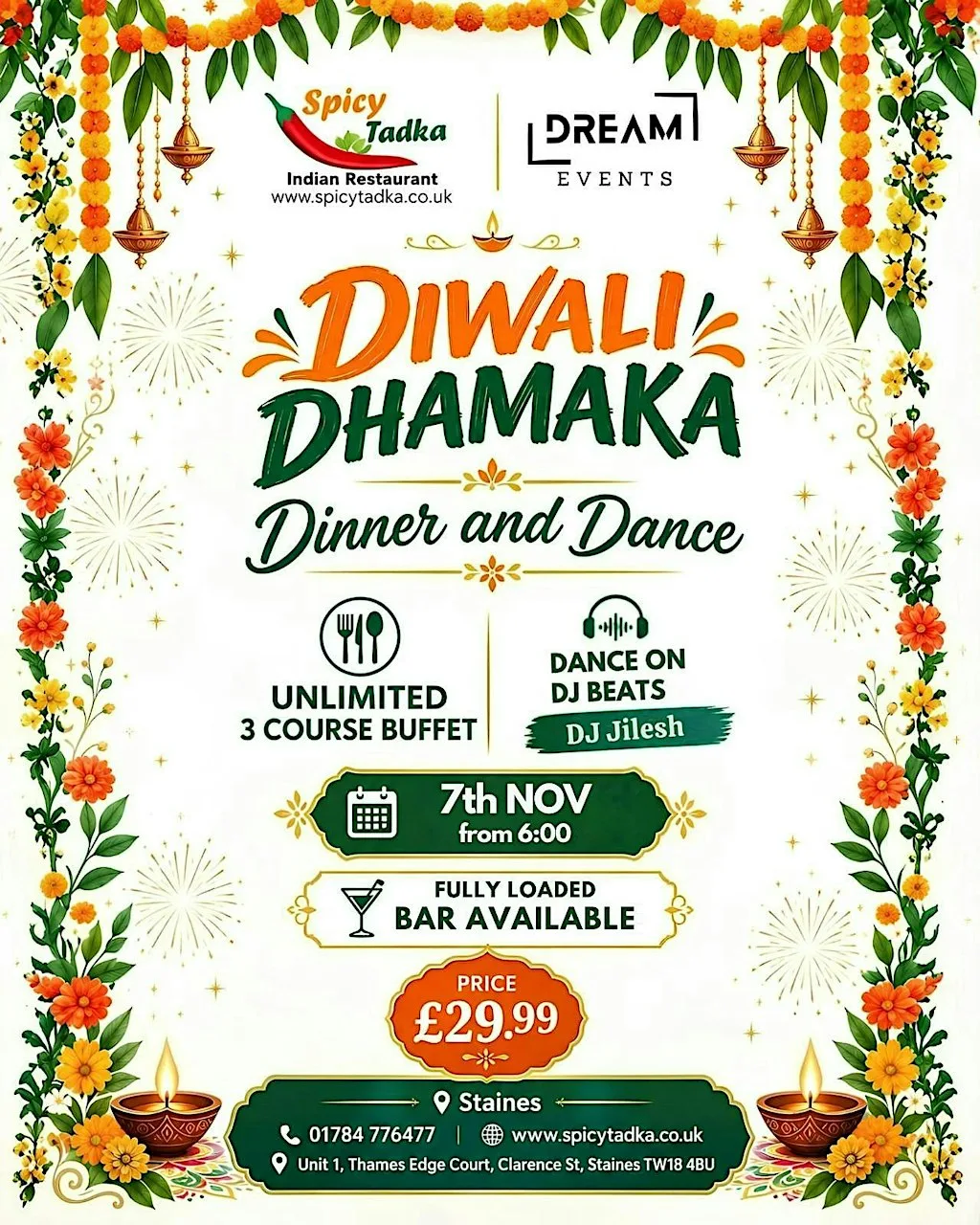 Diwali Blast - Dinner & Dance