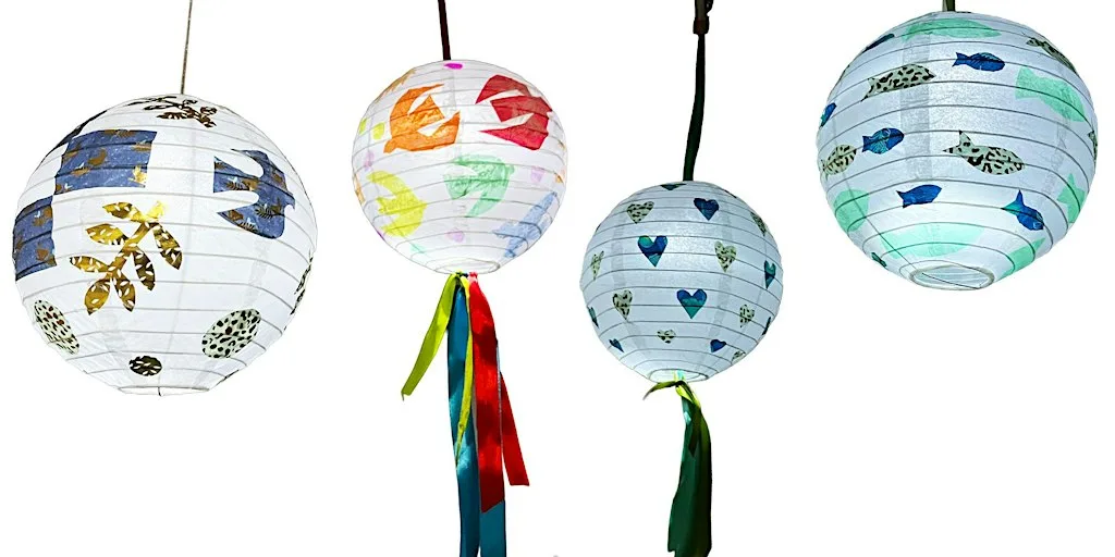 Paper Lanterns with Ellie Sandall (Artivity) at Artivity