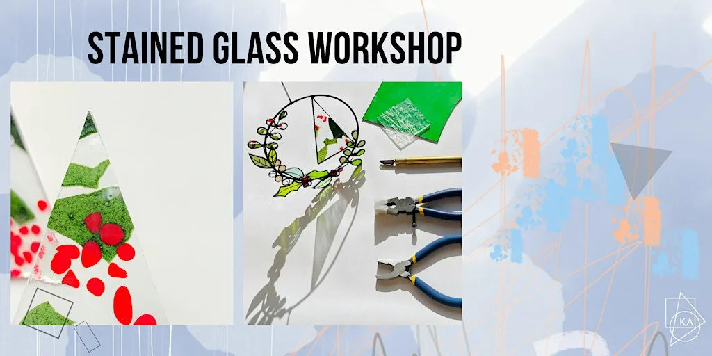 Stained Glass Winter Wreath Workshop