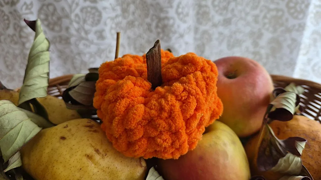 Crochet Pumpkin at Soft Stories Studio
