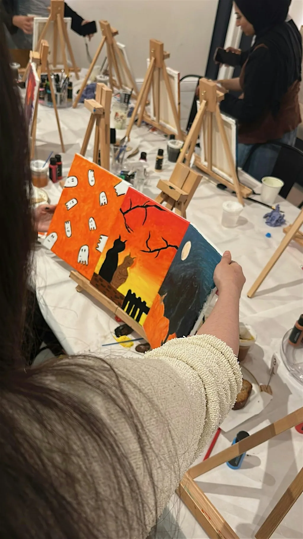 Sip & Paint: Halloween at Hisashi at Hisashi Coffee Company