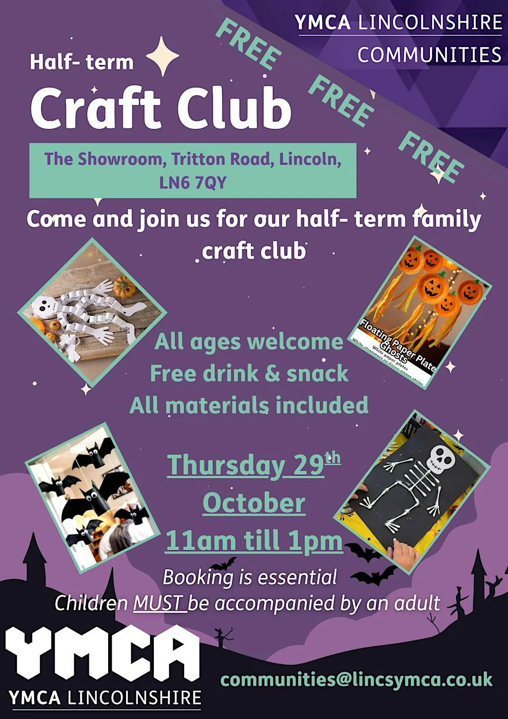 Half- Term Craft Club at The Showroom