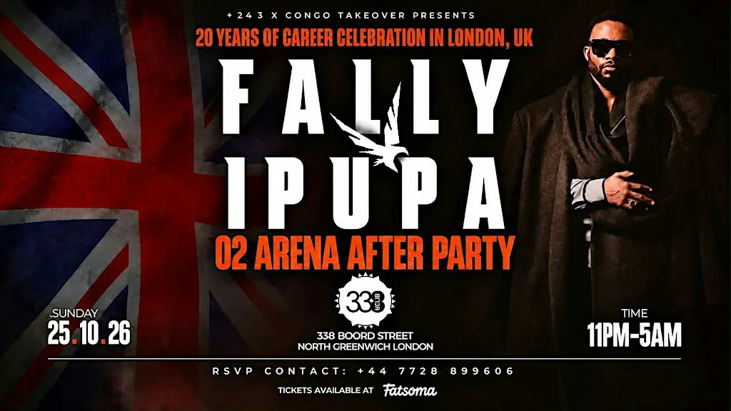 FALLY IPUPA | O2 ARENA | AFTER PARTY @ STUDIO 338 at STUDIO 338