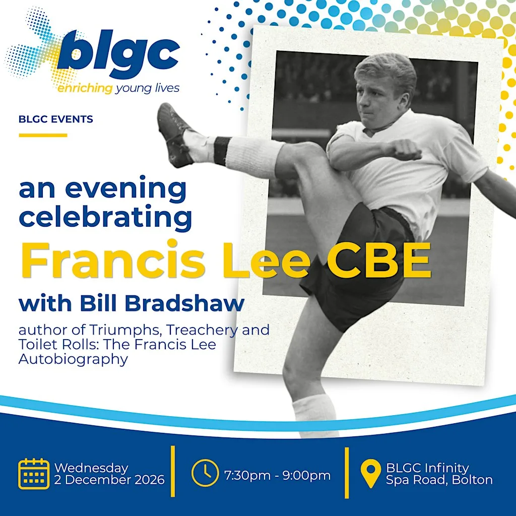 Evening with Francis Lee CBE at BLGC @ Infinity