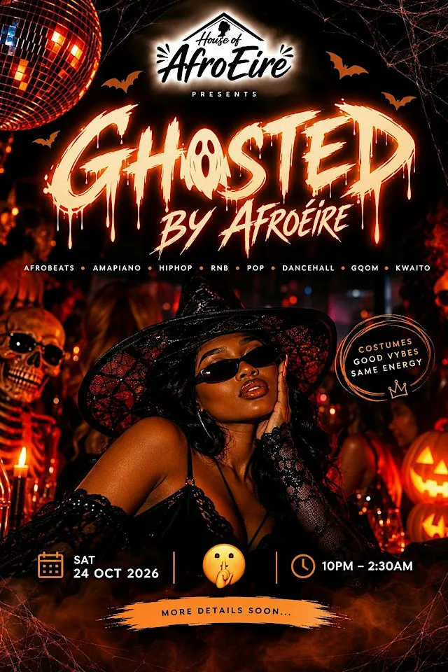 Ghosted by AfroÉire !! at (Mollys) Meany's Bar