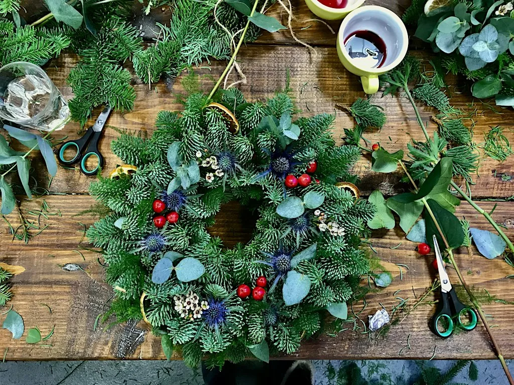 Christmas Wreath Workshop at Christ Church Willaston at Willaston Christ Church