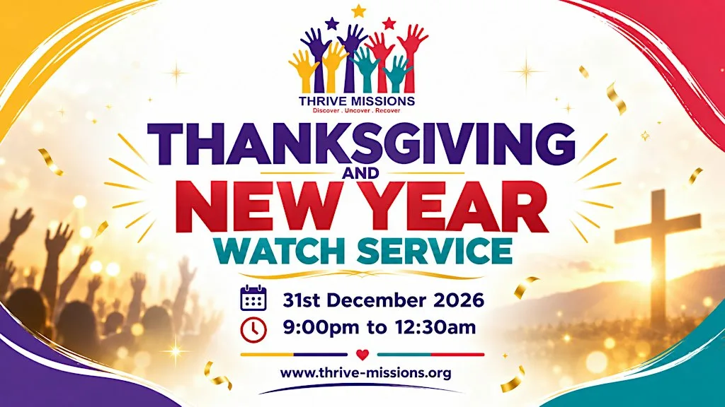 Thanksgiving & New Year Watch Service at Hanger Hall