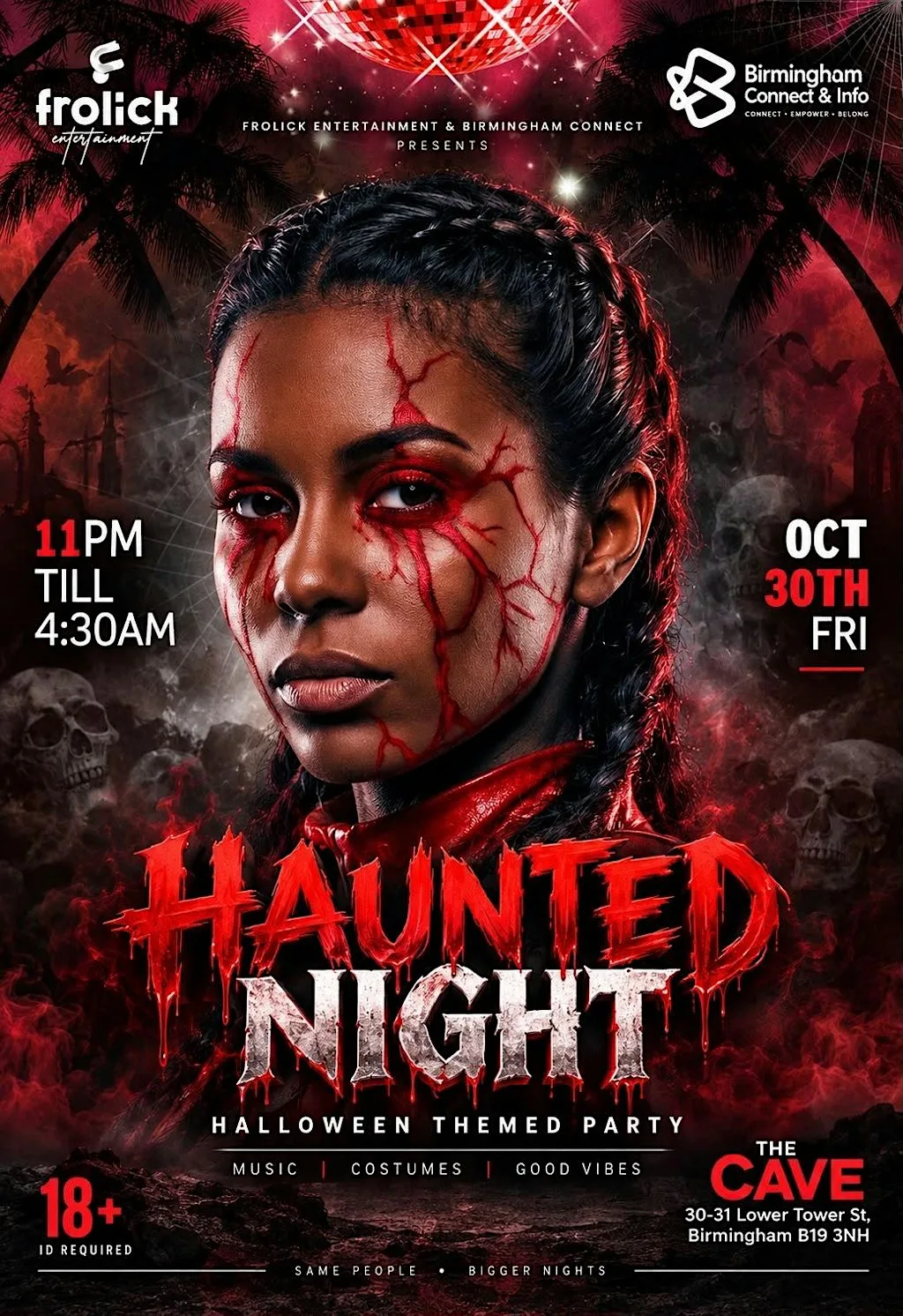 HAUNTED NIGHT - A HALLOWEEN PARTY at Cave