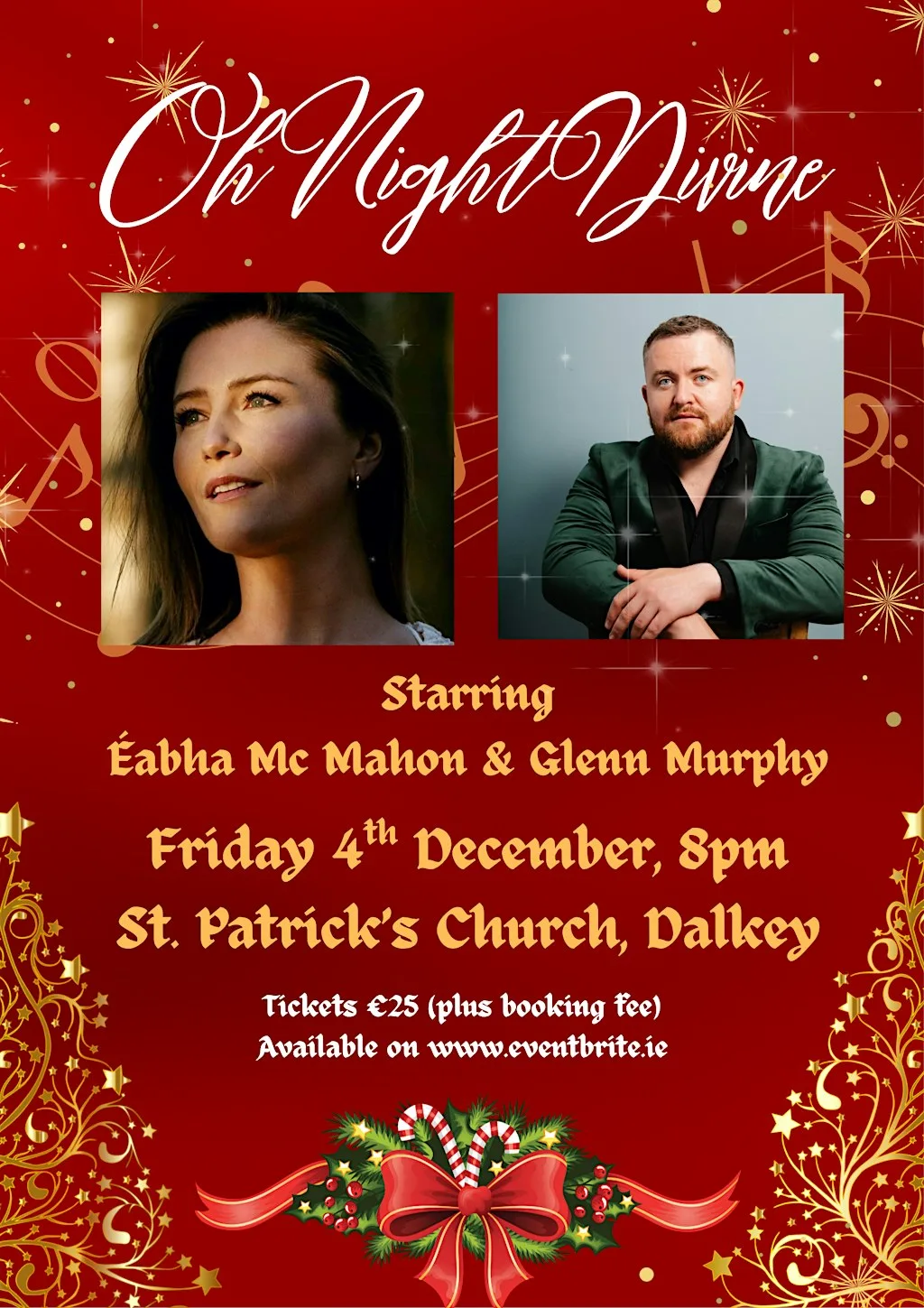 Oh Night Divine - Éabha McMahon & Glenn Murphy, LIVE in Dalkey at St. Patrick's Church