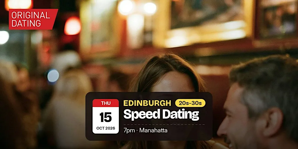Speed Dating in Edinburgh @ Manahatta | 20s-30s at Manahatta Edinburgh