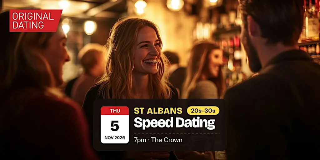 Speed Dating in St Albans @ The Crown | 20s-30s at The Crown