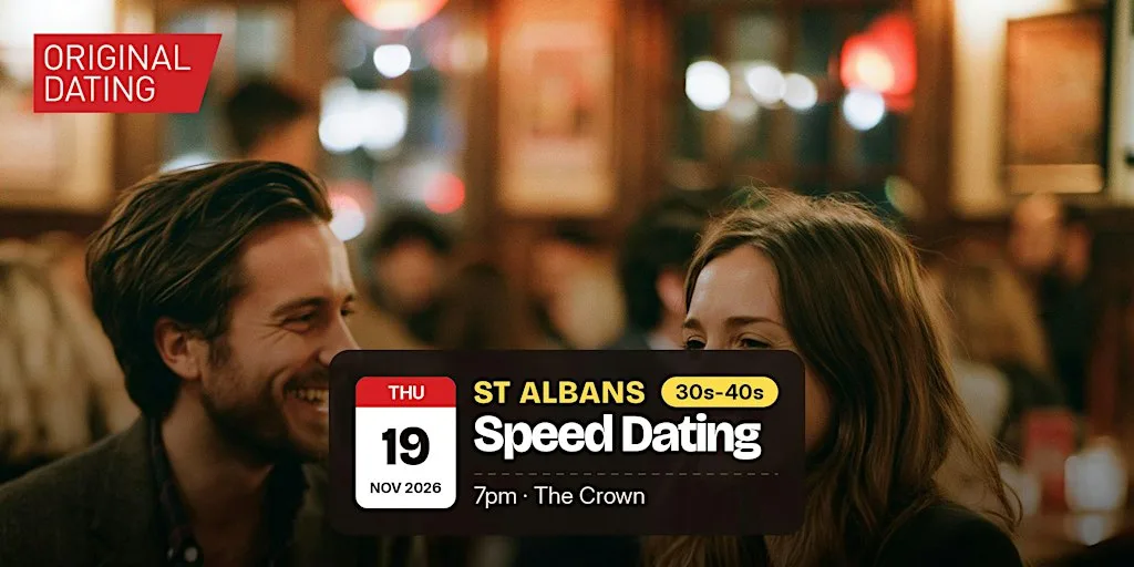 Speed Dating in St Albans @ The Crown | 30s-40s at The Crown