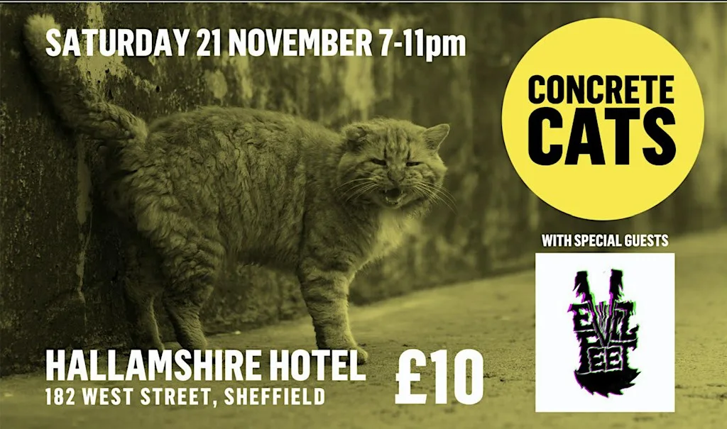 Concrete Cats at The Hallamshire