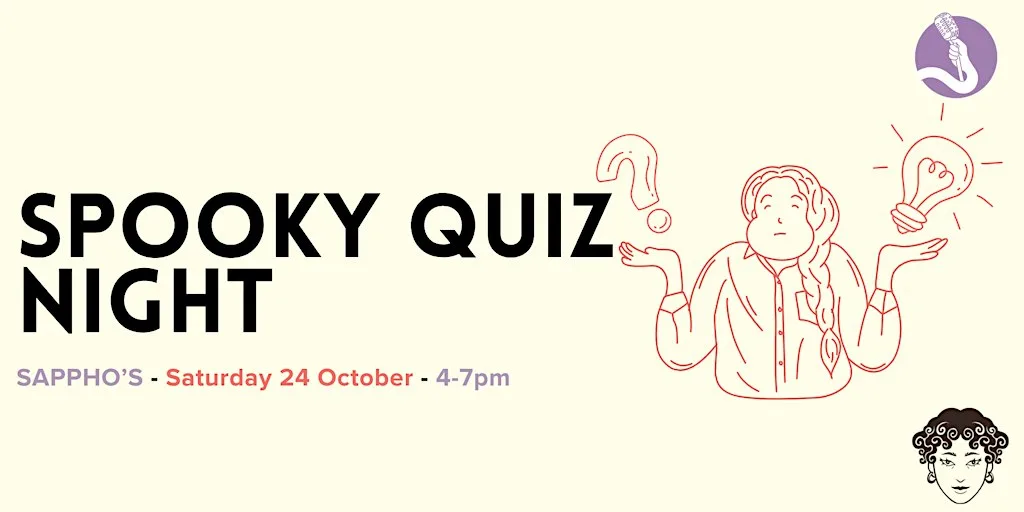 Spooky Quiz Night - Queer Out Loud Social at Sappho's Cafe & Community Space