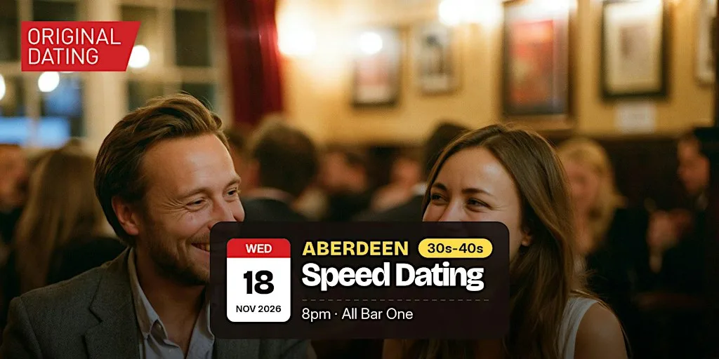Speed Dating in Aberdeen @ All Bar One | 30s-40s at All Bar One Aberdeen