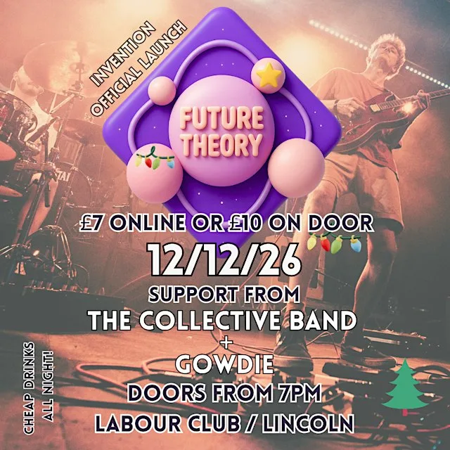 Future Theory - Invention - Single Release / Christmas Show + Support
