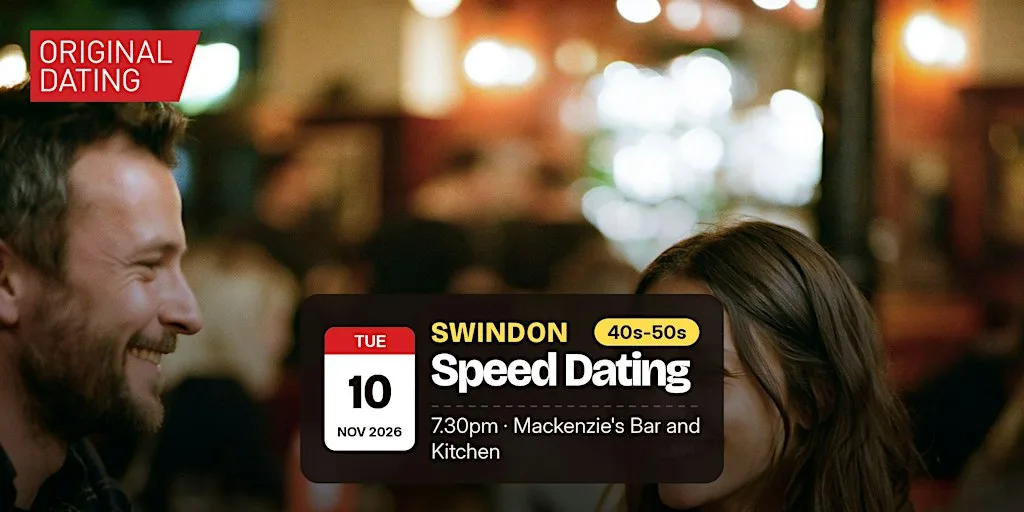 Speed Dating in Swindon @ Mackenzie's Bar and Kitchen | 40s-50s at Mackenzies Bar & Kitchen